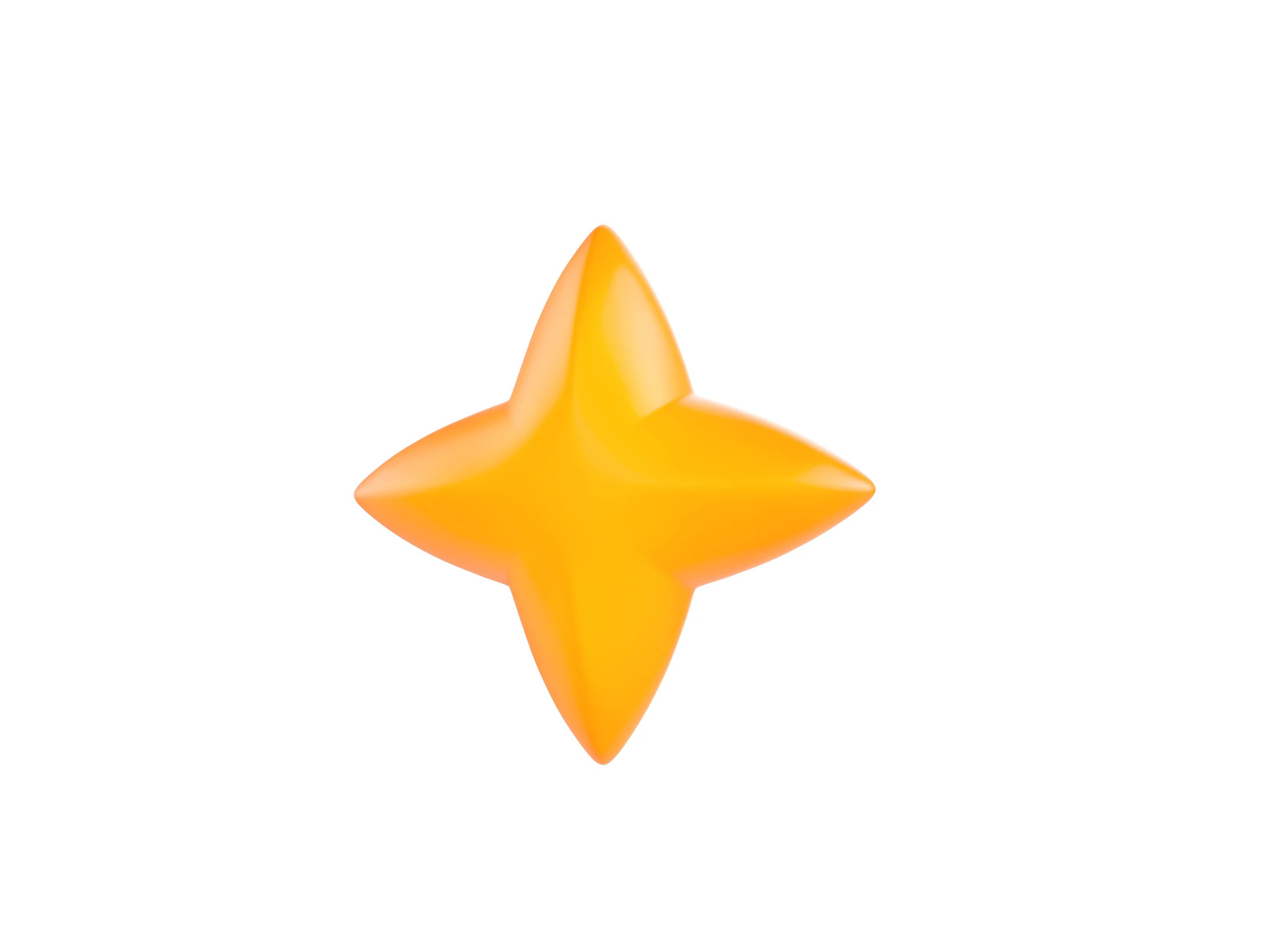 Symbol009 Sparkle 3D Model .c4d .max .obj .3ds .fbx .stl .blend 