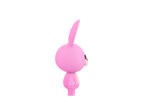 Character201 Bunny 3D Model