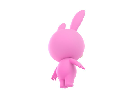 Character201 Bunny 3D Model