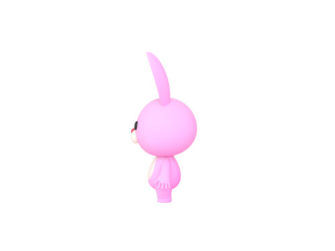 Character201 Bunny 3D Model