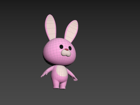 Character201 Bunny 3D Model