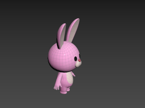 Character201 Bunny 3D Model