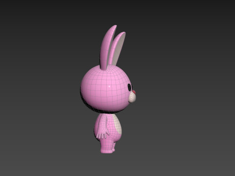 Character201 Bunny 3D Model