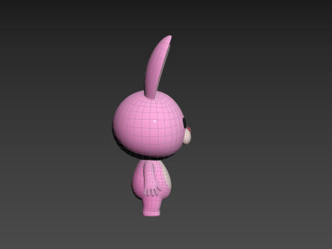 Character201 Bunny 3D Model