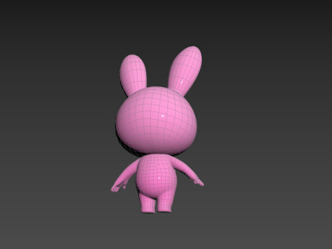 Character201 Bunny 3D Model