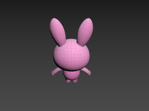 Character201 Bunny 3D Model