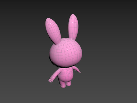 Character201 Bunny 3D Model