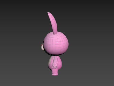 Character201 Bunny 3D Model