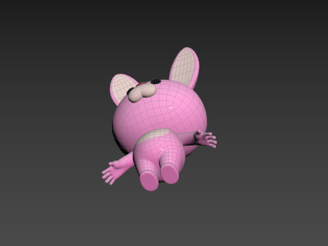 Character201 Bunny 3D Model