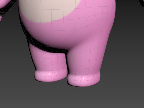 Character201 Bunny 3D Model