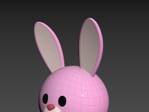 Character201 Bunny 3D Model
