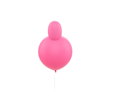 Prop201 Rabbit Balloon 3D Model