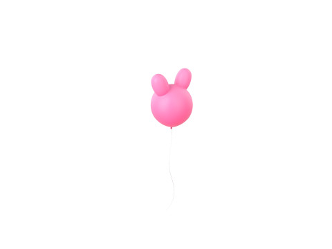 Prop201 Rabbit Balloon 3D Model