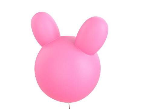 Prop201 Rabbit Balloon 3D Model