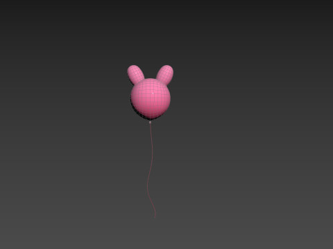 Prop201 Rabbit Balloon 3D Model