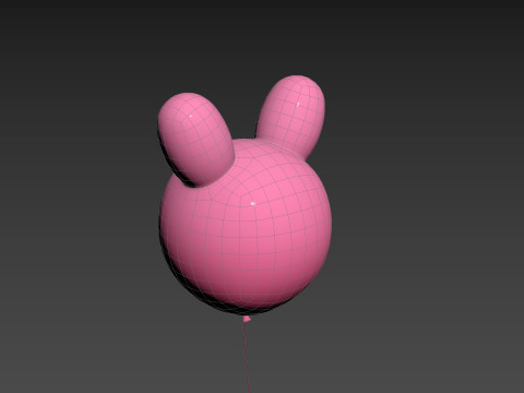 Prop201 Rabbit Balloon 3D Model