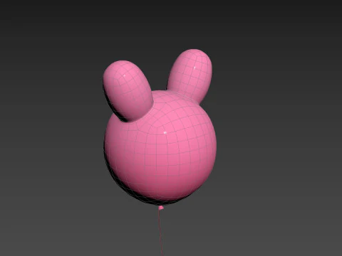 Prop201 Rabbit Balloon 3D Model