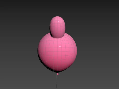 Prop201 Rabbit Balloon 3D Model