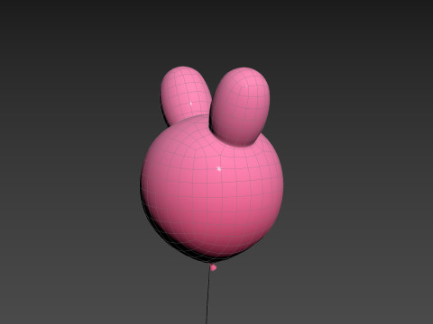 Prop201 Rabbit Balloon 3D Model