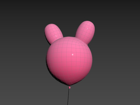 Prop201 Rabbit Balloon 3D Model