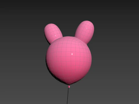Prop201 Rabbit Balloon 3D Model