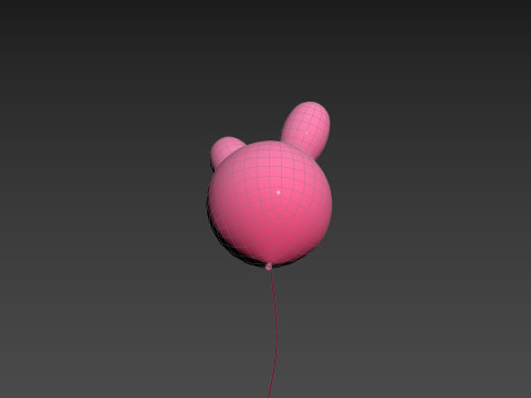 Prop201 Rabbit Balloon 3D Model