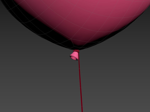 Prop201 Rabbit Balloon 3D Model
