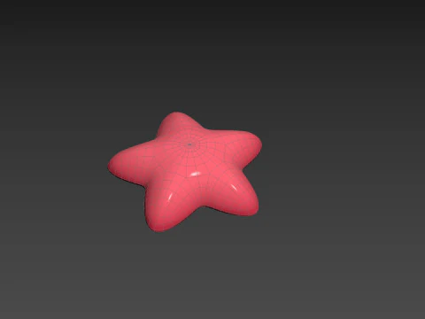 Prop202 Star Fish 3D Model