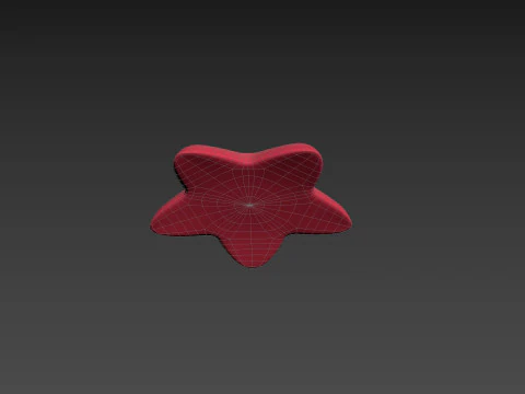 Prop202 Star Fish 3D Model