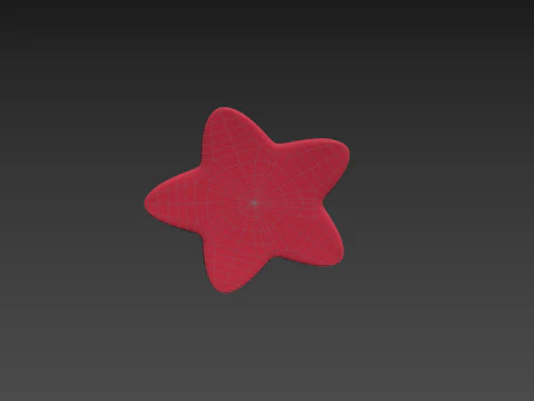 Prop202 Star Fish 3D Model
