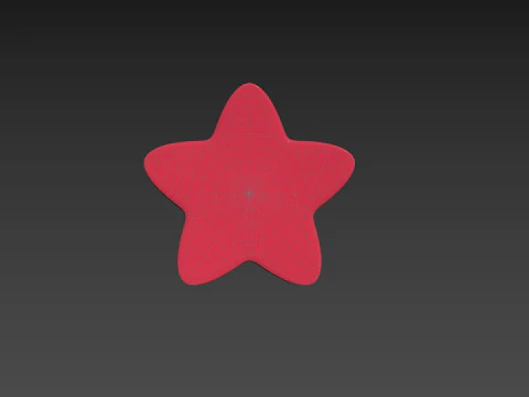 Prop202 Star Fish 3D Model