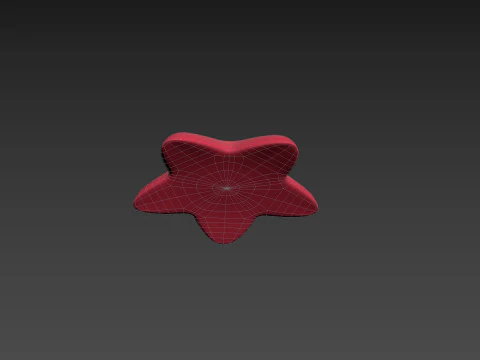 Prop202 Star Fish 3D Model