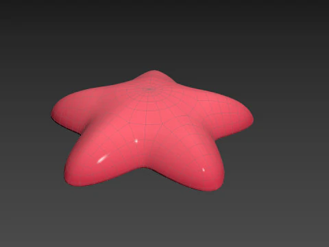 Prop202 Star Fish 3D Model