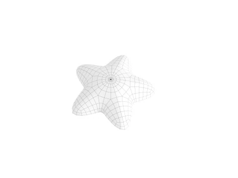 Prop202 Star Fish 3D Model