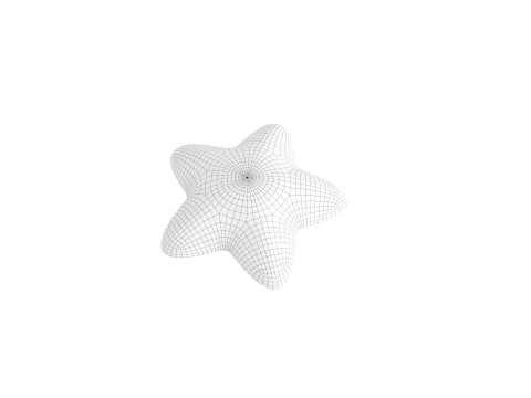 Prop202 Star Fish 3D Model