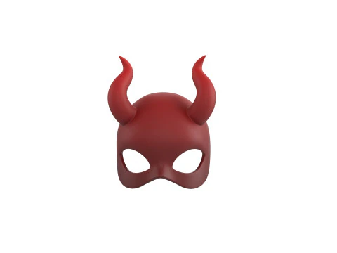 Prop203 Devil Mask 3D Model