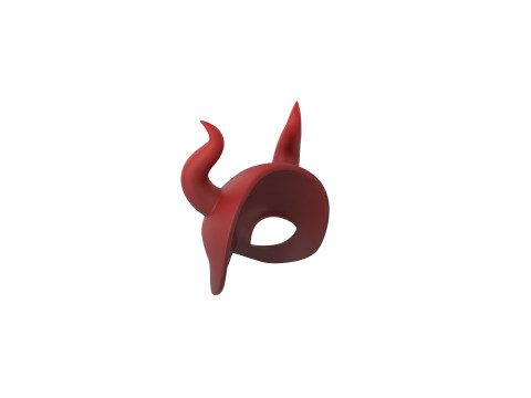 Prop203 Devil Mask Modèle 3D