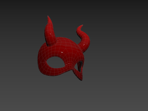 Prop203 Devil Mask Modèle 3D
