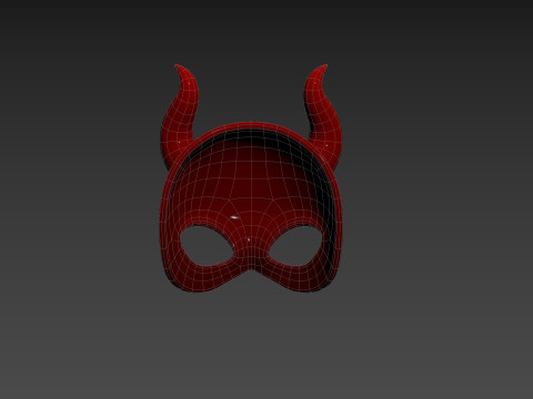 Prop203 Devil Mask Modèle 3D