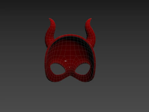 Prop203 Devil Mask 3D Model