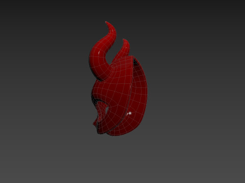 Prop203 Devil Mask Modèle 3D