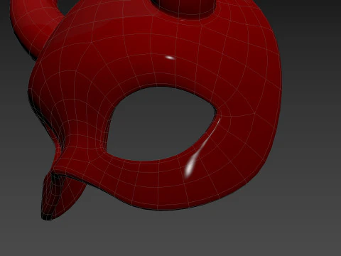 Prop203 Devil Mask 3D Model