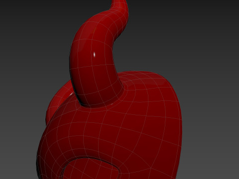 Prop203 Devil Mask Modèle 3D