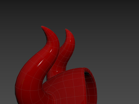 Prop203 Devil Mask Modèle 3D