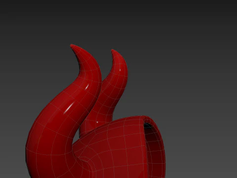 Prop203 Devil Mask 3D Model