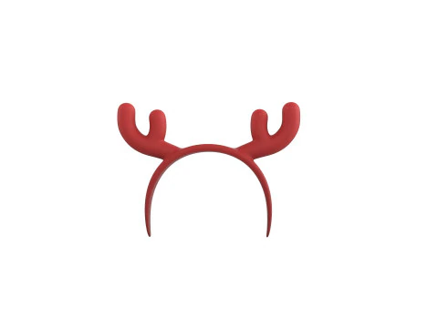 Prop204 Deer Headband 3D Model