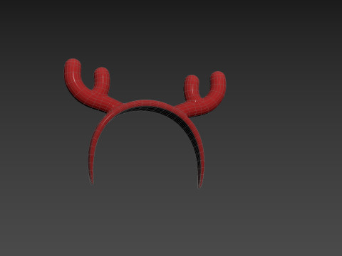 Prop204 Deer Headband 3Dモデル