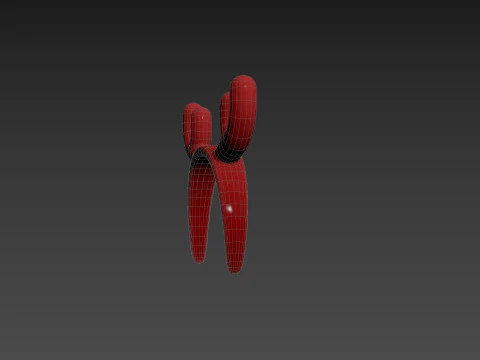 Prop204 Deer Headband 3D Model