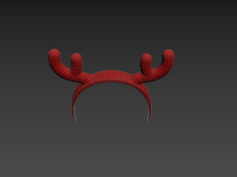 Prop204 Deer Headband 3Dモデル