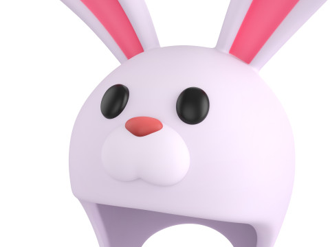 Prop205 Bunny Hat Model 3D